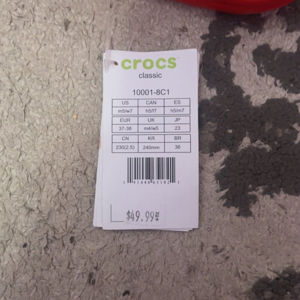 Red Crocs - Picture 3 of 3